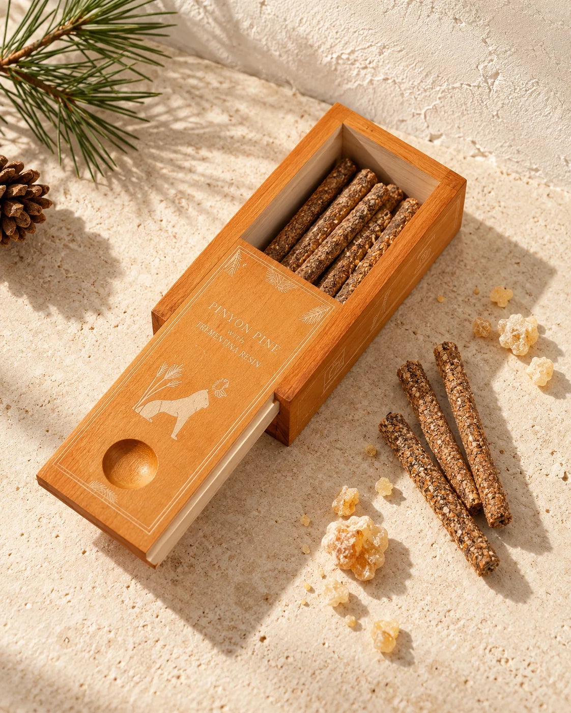Pure Incense Pinyon Pine With Trementina Resin — 2