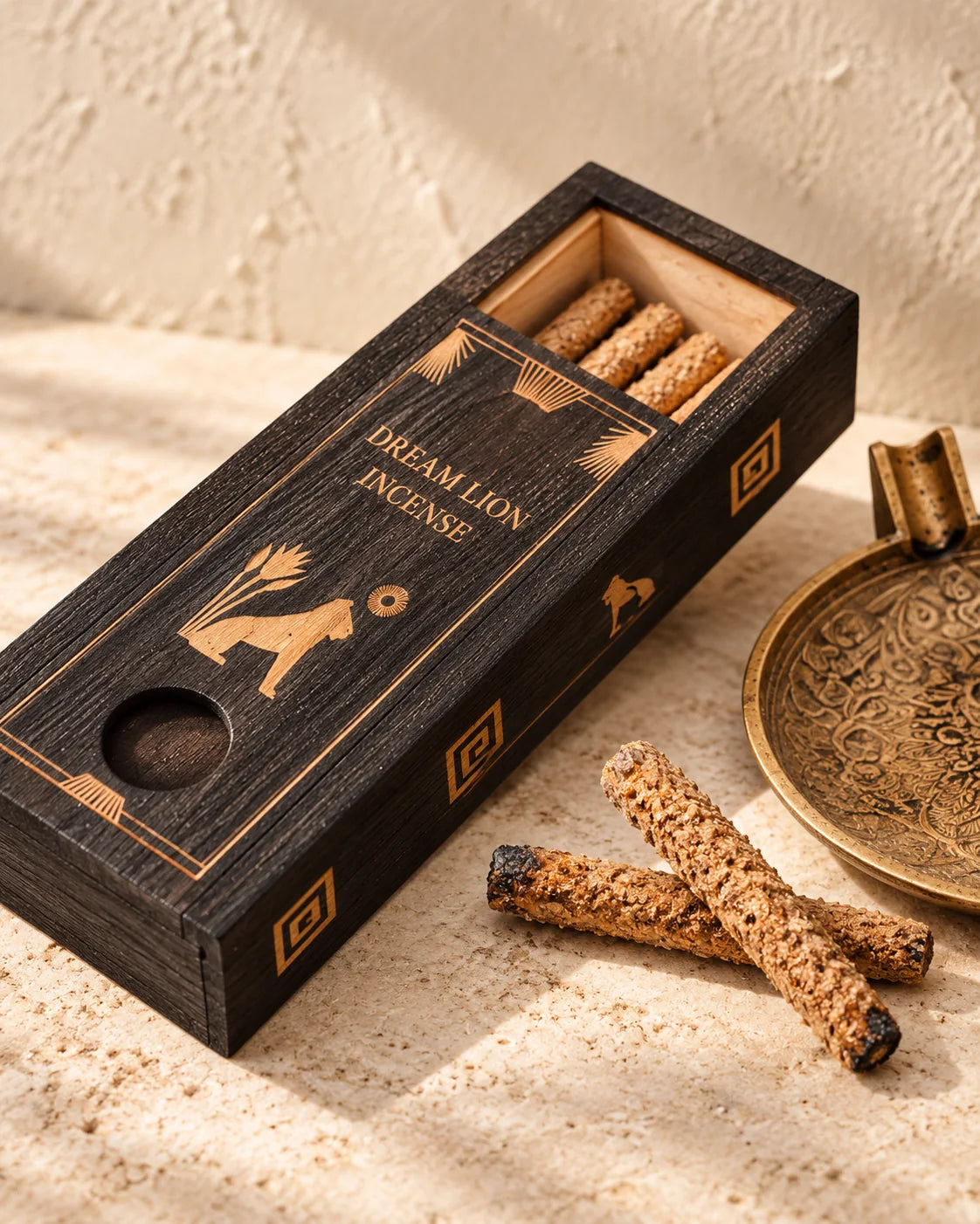the wish granter incense limited wooden box — 2