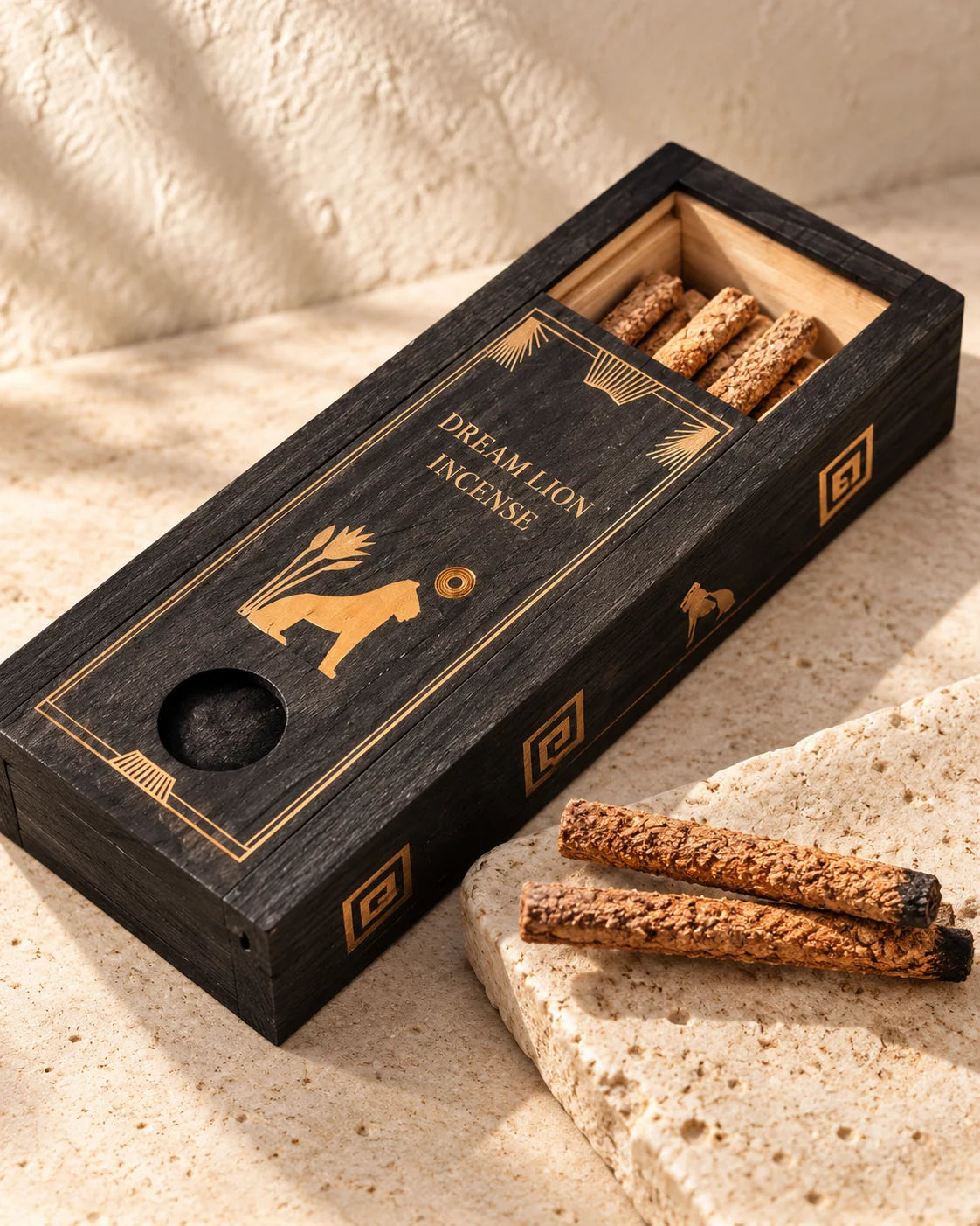 the wish granter incense limited wooden box — 3