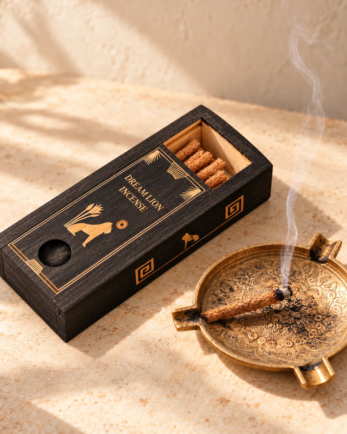 the wish granter incense limited wooden box — 4